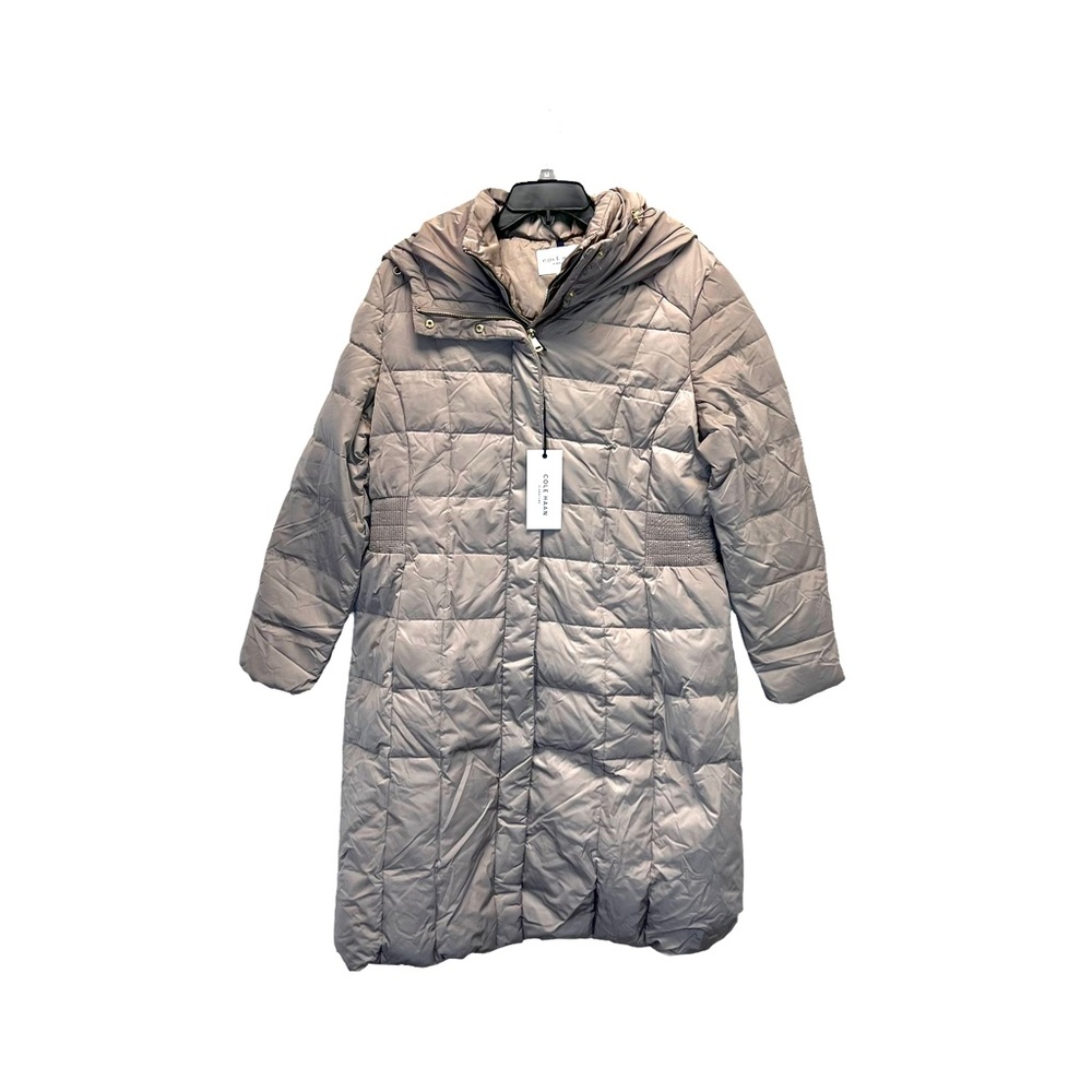 Cole Haan Hooded Down & Feather Jacket - Picture 3 of 9
